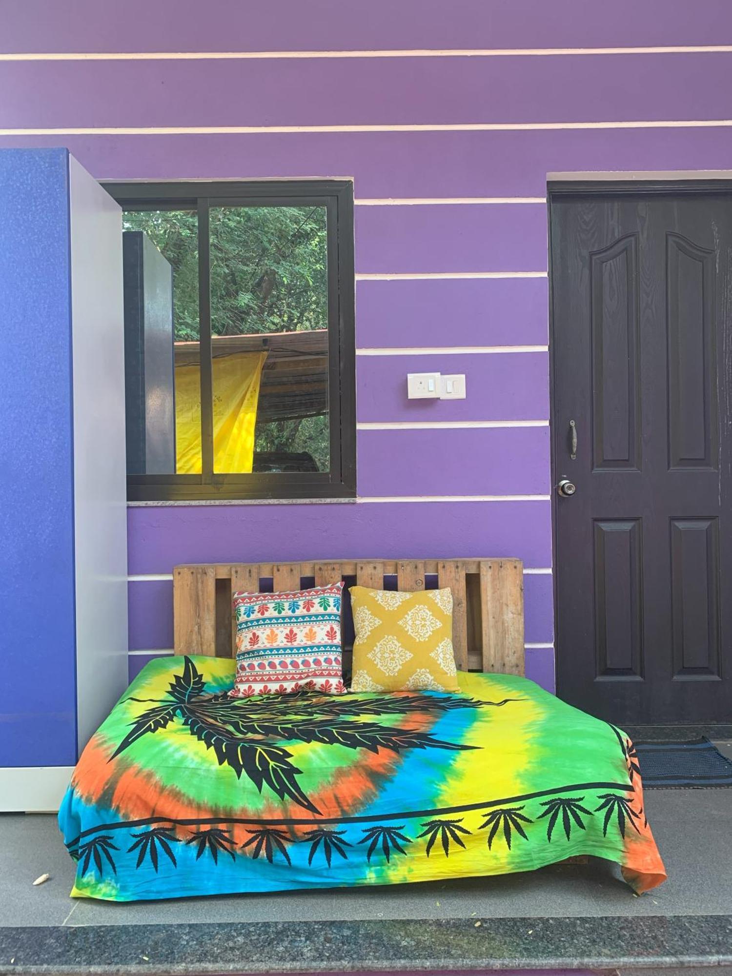 Tamasha Goa Vagator Hostel Bagian luar foto