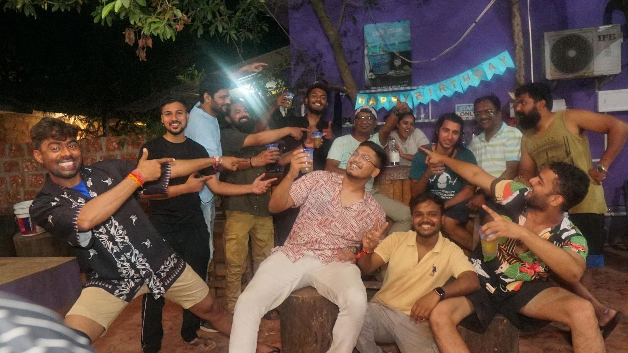 Tamasha Goa Vagator Hostel Bagian luar foto
