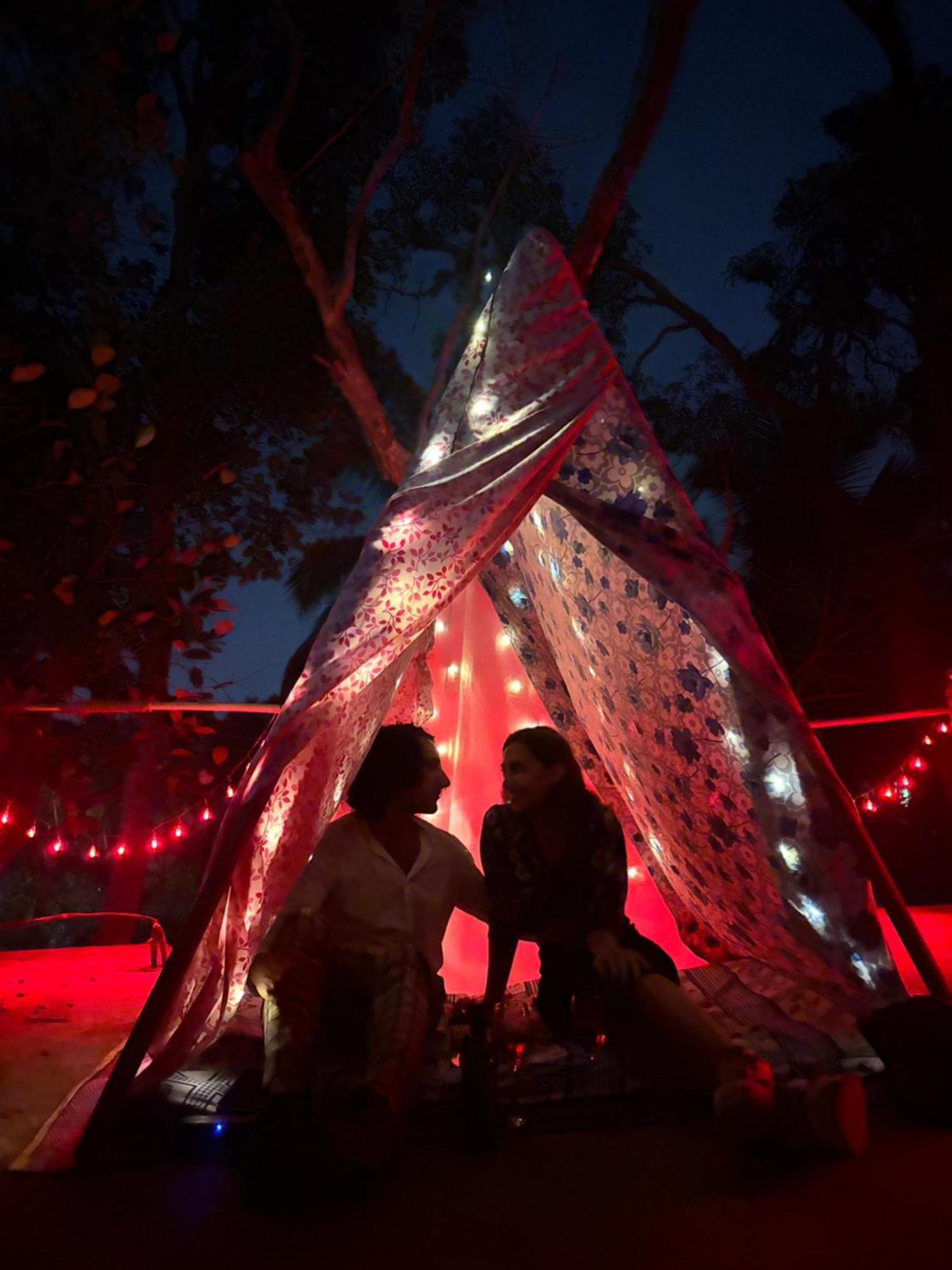 Tamasha Goa Vagator Hostel Bagian luar foto