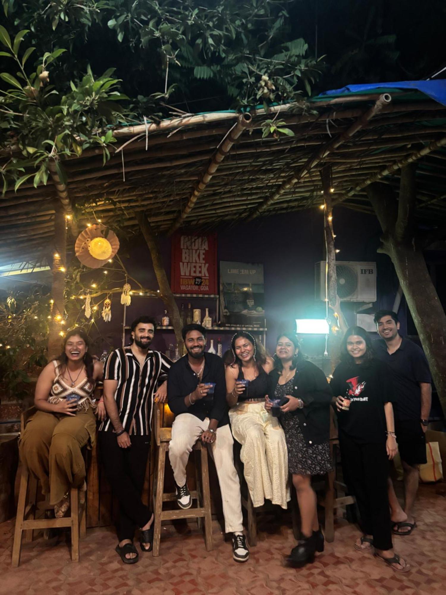 Tamasha Goa Vagator Hostel Bagian luar foto